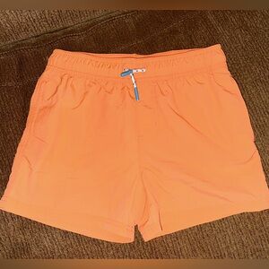 Art Class bright coral/Orange Swim Trunks 10/12 NWOT